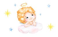 Ангел золоте волосся