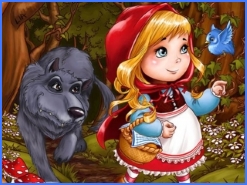 Червона Шапочка, Брати Ґрімм