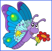 Метелик, Ганс Андерсен