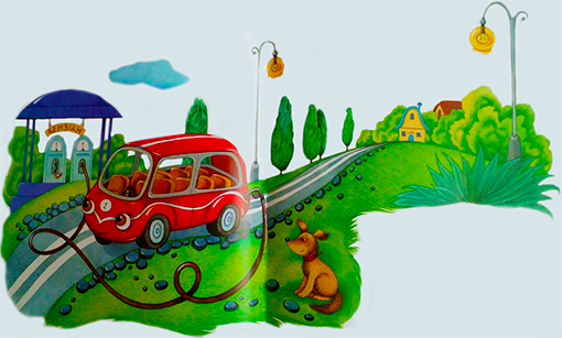 Про крихітку-автобус, який боявся темряви, Дональд Біссет