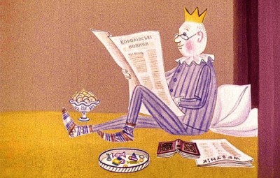 Про розумного павука та ледачого короля, Дональд Біссет