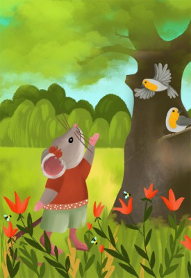 Переполох у лісі, Ольга Зубер