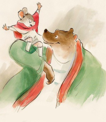 Ведмедик і мишка, Ольга Зубер