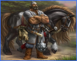 Іван-богатир і Білий Полянин, російська казка