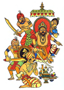 Меткий горобчик, індійська казка