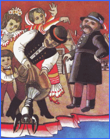 Як у містечку котячому рака топили, чеська казка