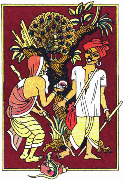 Хто на чуже зазіхає, той і своє втратить, індійська казка