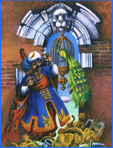 Переможець девів, турецька казка