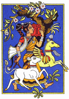 Дві матері, дві доньки, індійська казка