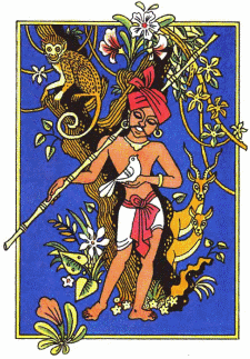 Голубів дарунок, індійська казка