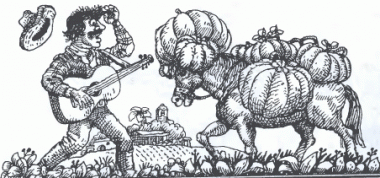 Ходяча гарбузова грядка, кубинська казка