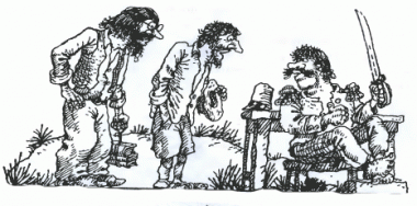 Студенти і солдат, кубинська казка