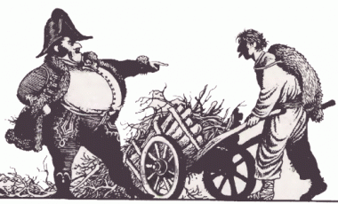 Бідняк і пихатий багатій, угорська казка