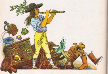 Як Янош попа розгнівив, угорська казка