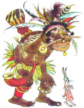 Як гієна та заєць квасолю садили, африканська казка