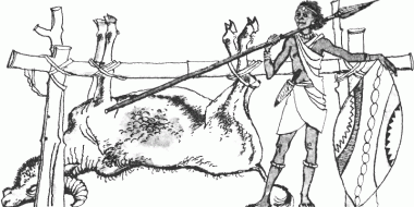 Дичина, яку мисливець їв багато років, африканська казка