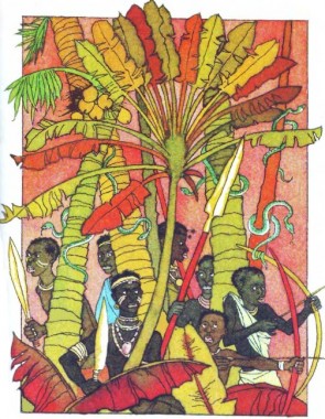 Казка про діаманти, африканська казка