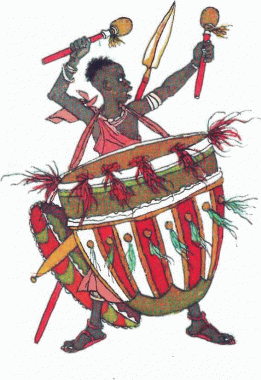 Коли сміх проганяє страх, африканська казка