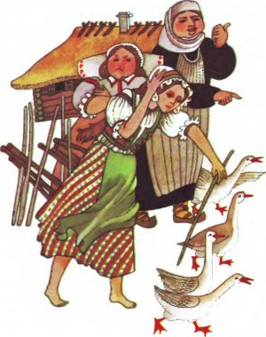 Про синього пташка, чеська казка