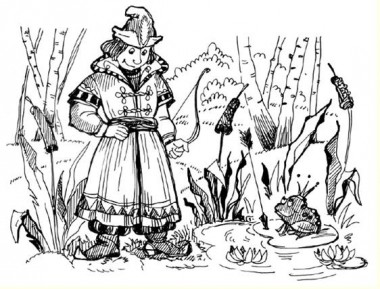 Царівна-жаба, російська казка