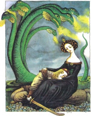 Переможець дракона, фінська казка