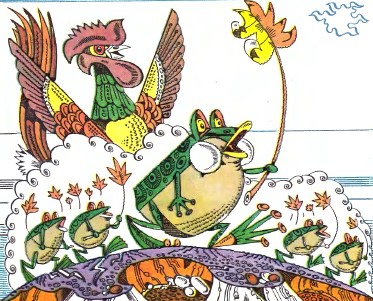 Як жаба дощу домоглася, в’єтнамська казка