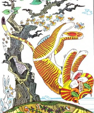 Заєць і тигр, в’єтнамська казка