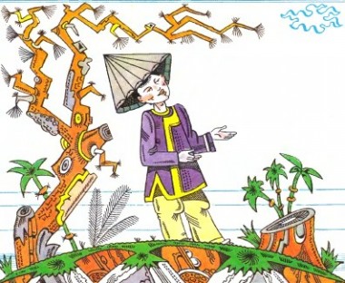 Золотий скарб сонця, в’єтнамська казка