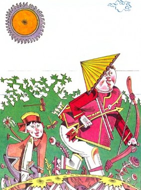 Ніколи не сердиться, в’єтнамська казка