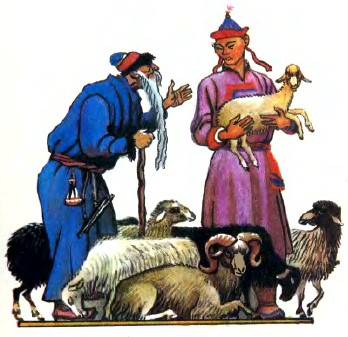 Няня-Хубун, бурятська казка