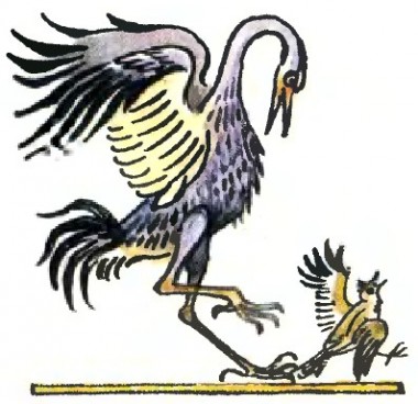 Журавель, бурятська казка