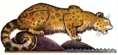 Як барс рибку ловив, бурятська казка