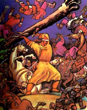 Силач Зееледелей, бурятська казка