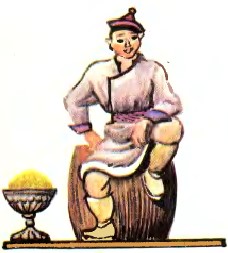 Як Тархас хана провчив, бурятська казка