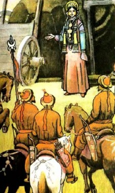 Алтан-Хайша – золоті ножиці, бурятська казка