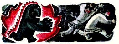 Нінівіти-людоїди, коряцька казка