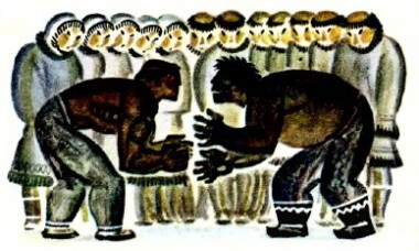 Хунлелю, син Арепу, чукотська казка