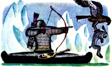 Як мисливець на загадку оленя виміняв, ескімоська казка