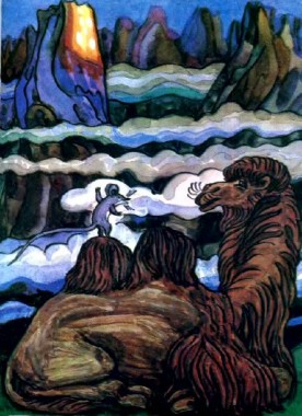 Як миша перемогла верблюда, алтайська казка