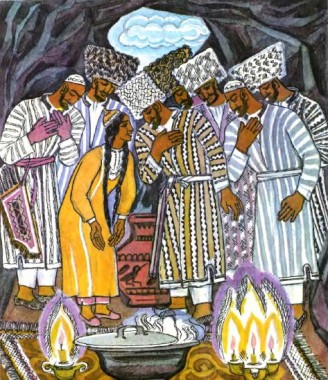 Акпамик, туркменська казка