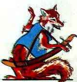 Лисиця на полюванні, таджицька казка