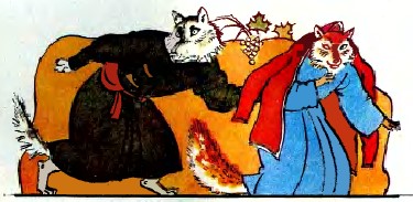 Вовк та лисиця, таджицька казка