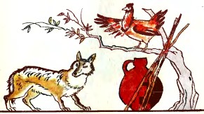 Мудра курка, таджицька казка